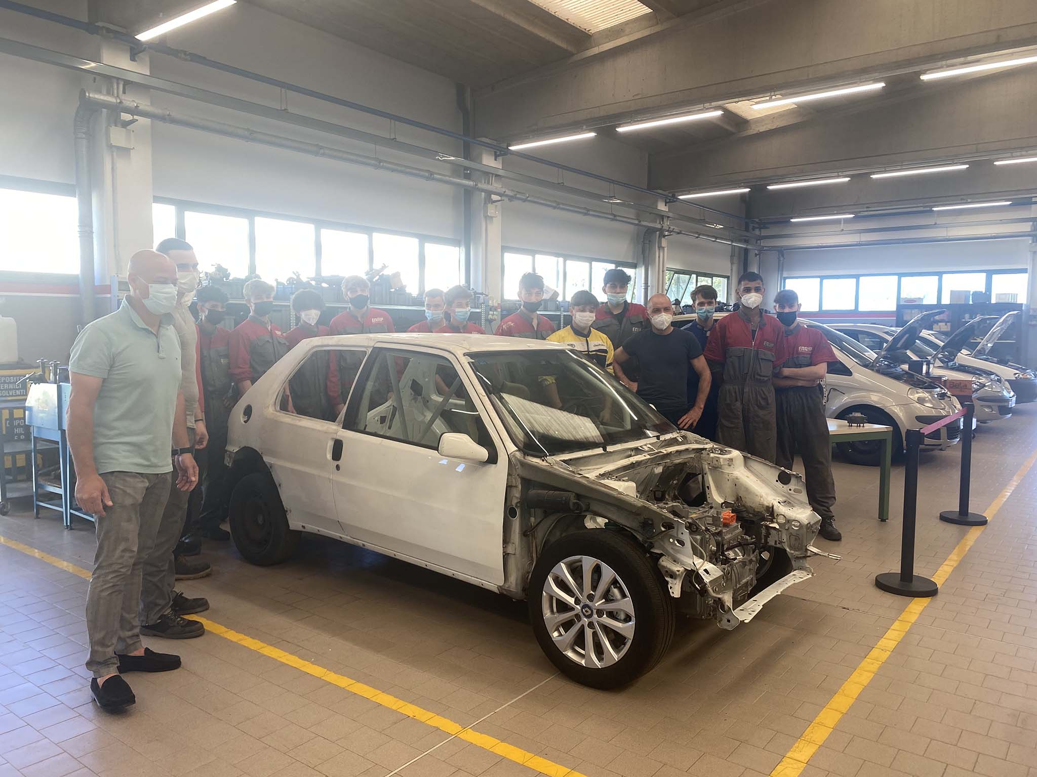 EnAIP FVG e Trc Racing preparano un’auto elettrica da corsa